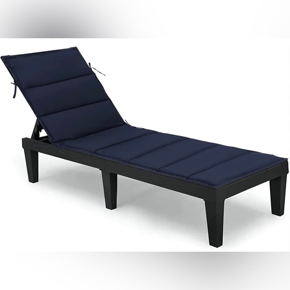 Maphissus Other - Navy Outdoor Chaise Lounge Cushion - Brand Unspecified